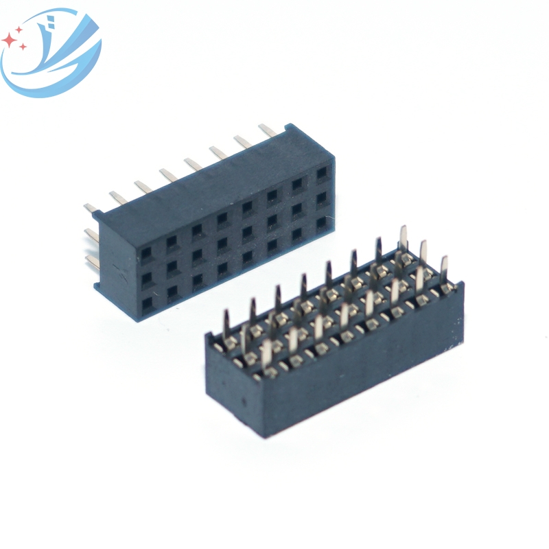 Conector fêmea do passo da fileira 24Pins 2,0 do encabeçamento 3